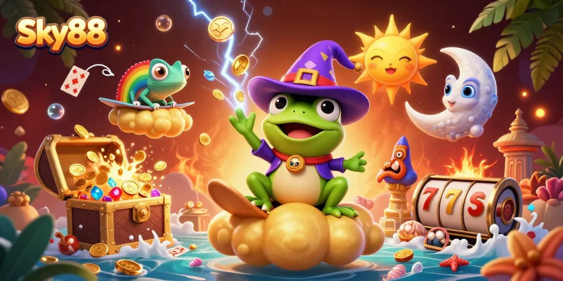 Engage with Sky88 by unleashing a golden coin storm and unique casino experiences.