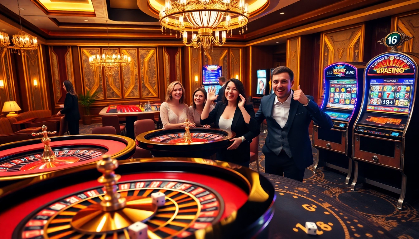 Experience thrilling gameplay with https://68vip.video/ featuring vibrant slot machines and casino tables.