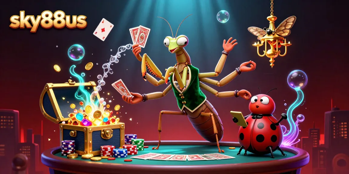 Place bets at sky88us with immersive casino elements and vibrant 3D characters.