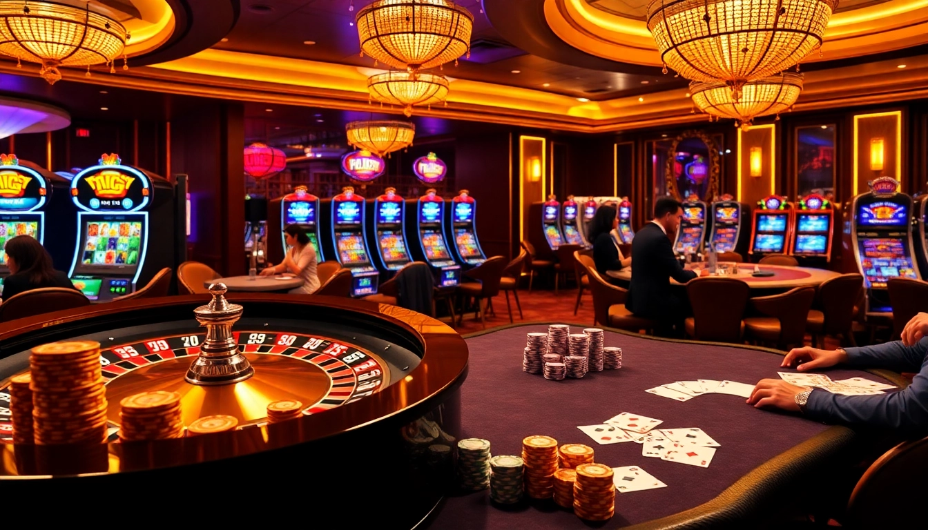 KING 88 casino scene displaying thrilling roulette action with luxury elements.