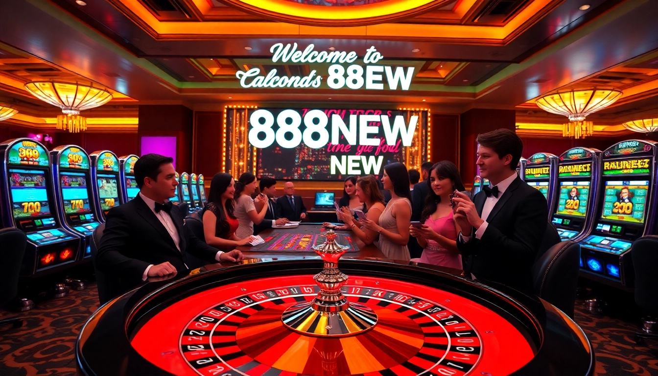 Experience the excitement of winning at 888NEW casino with vibrant games and a luxurious atmosphere.