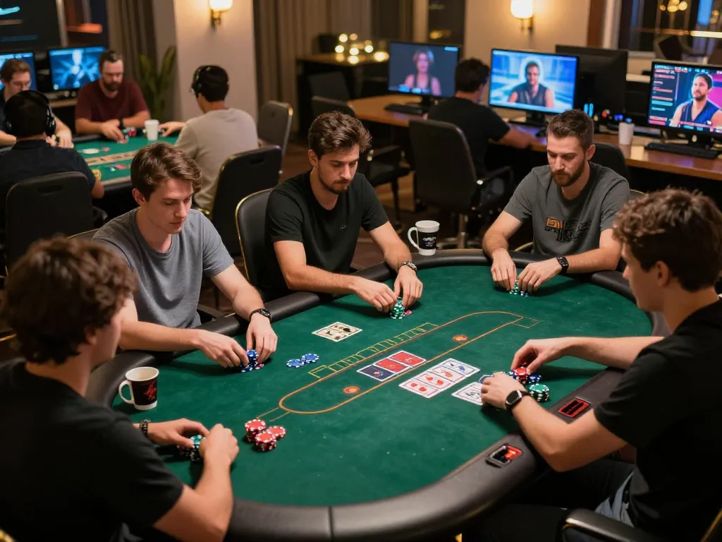 Alo8 engaging in online poker gameplay with exciting strategies and vibrant avatars.