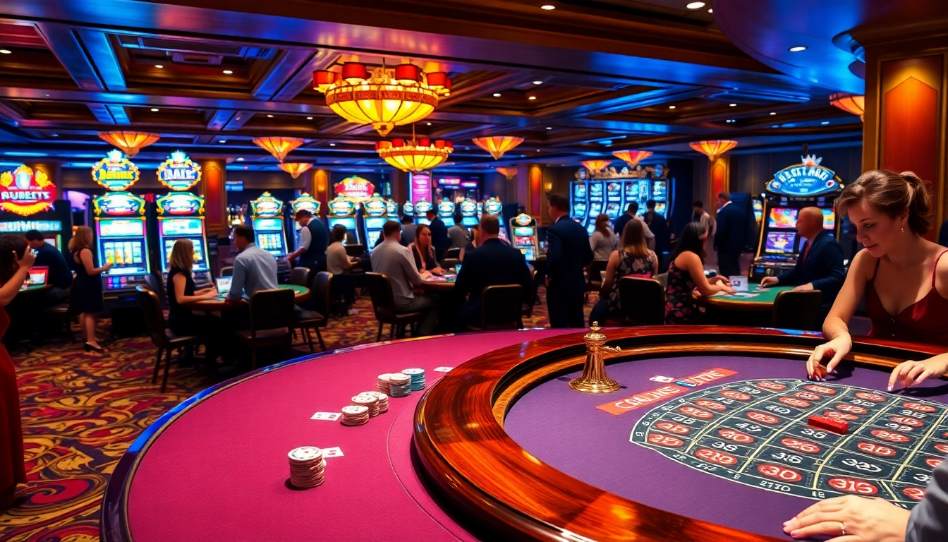 Engage in thrilling games at https://kubetz.dev/ with vibrant casino tables and enthusiastic players.