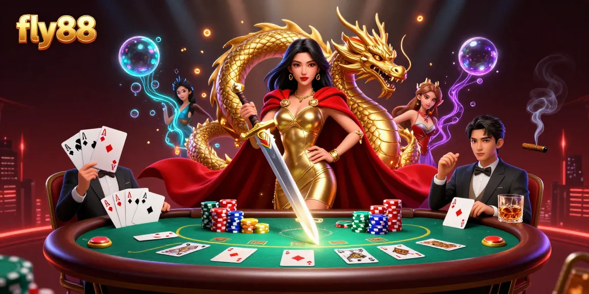 Experience high-stakes action at fly88 with dynamic poker elements and thrilling visuals.