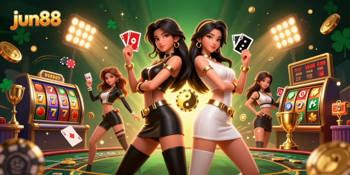 Experience thrilling wins at jun88 with stunning casino games in vibrant 3D illustration.