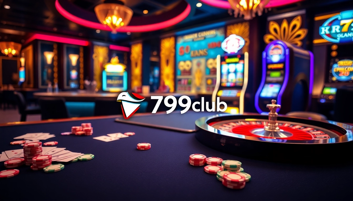 Experience thrilling gameplay at 789club with vibrant casino tables and jackpot slots.
