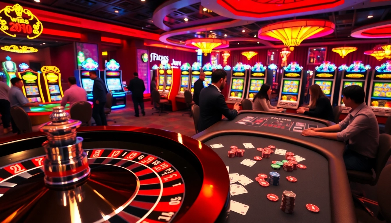 Engaging in high-stakes gameplay at https://www.jl55.club/ with vibrant casino elements.