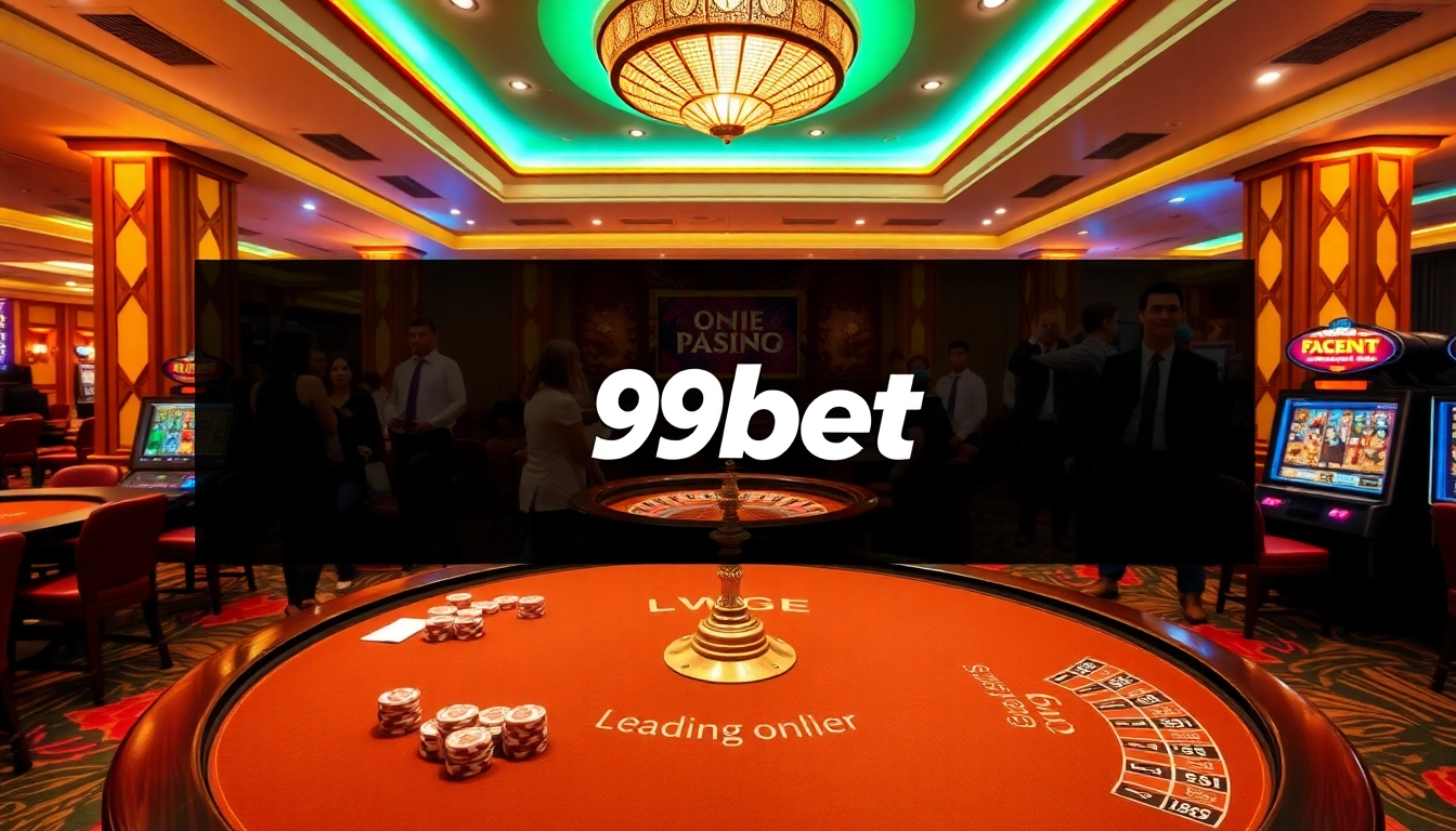 Exciting scene of gamblers enjoying games at 89bet casino.