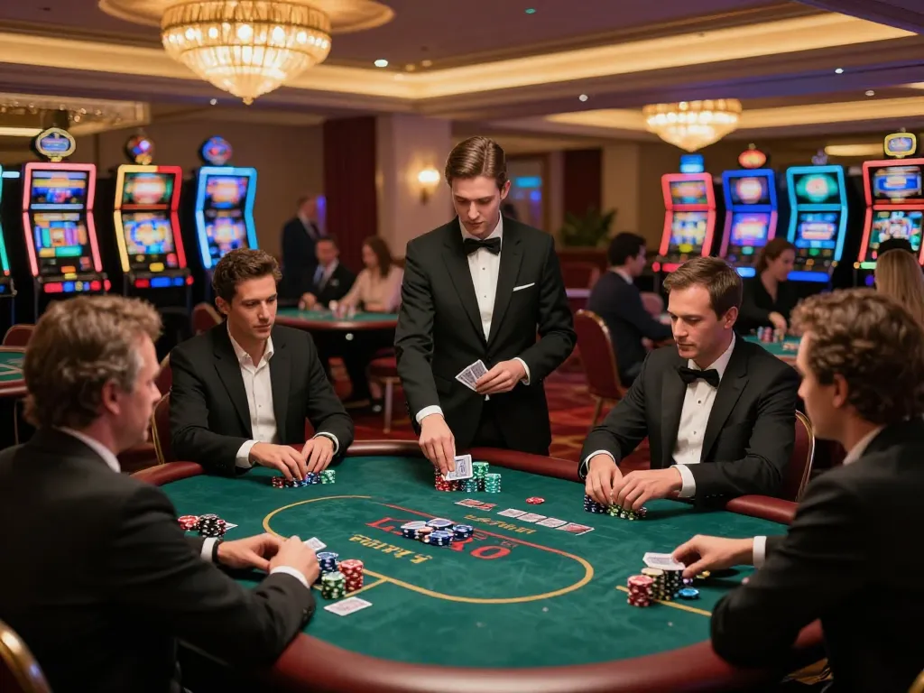 Players enjoying a dynamic poker game at TG88 casino, highlighting strategic gameplay and excitement.
