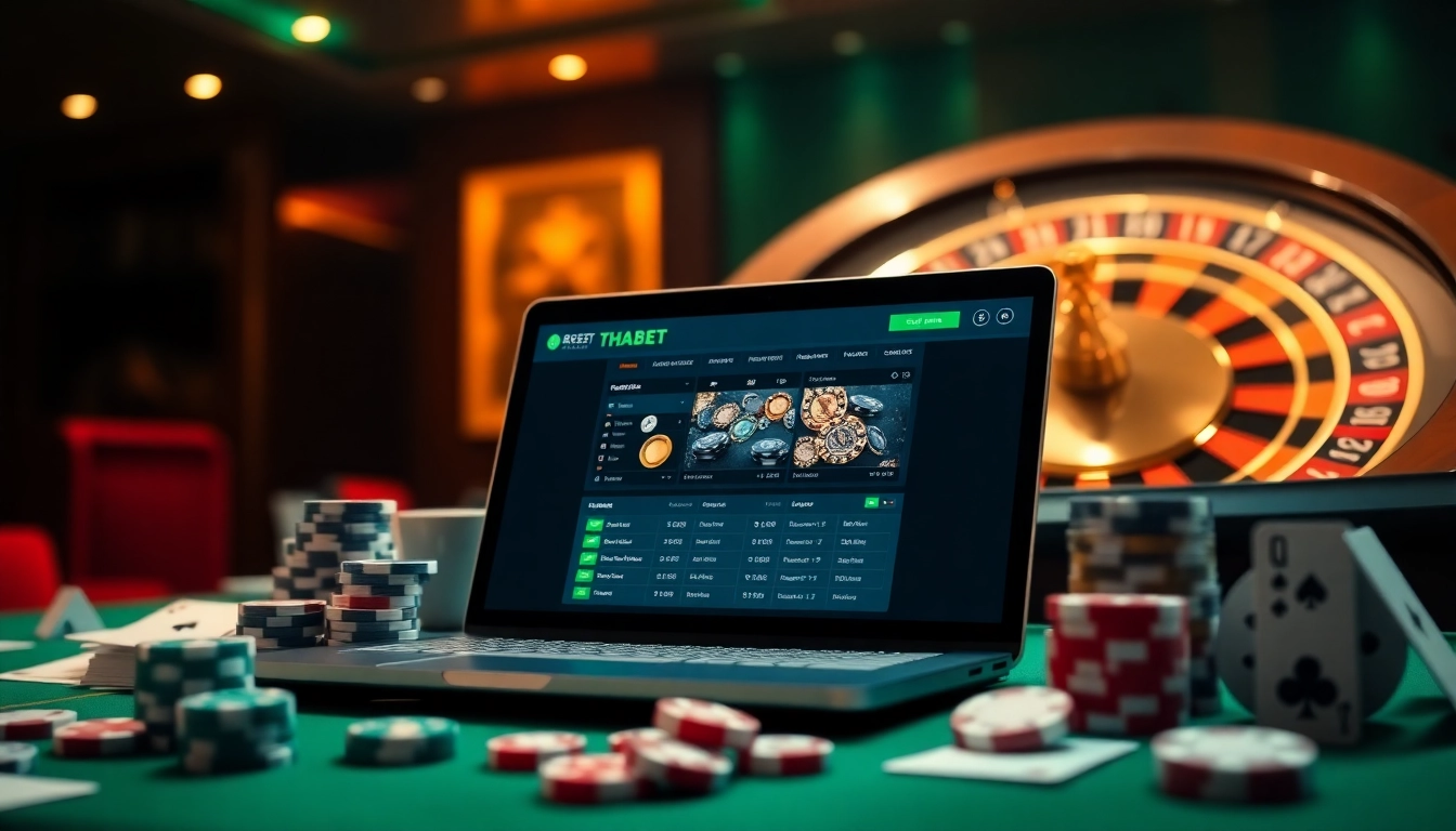 Engage with the vibrant world of logging into THABET, where excitement meets professionalism with dynamic casino elements.