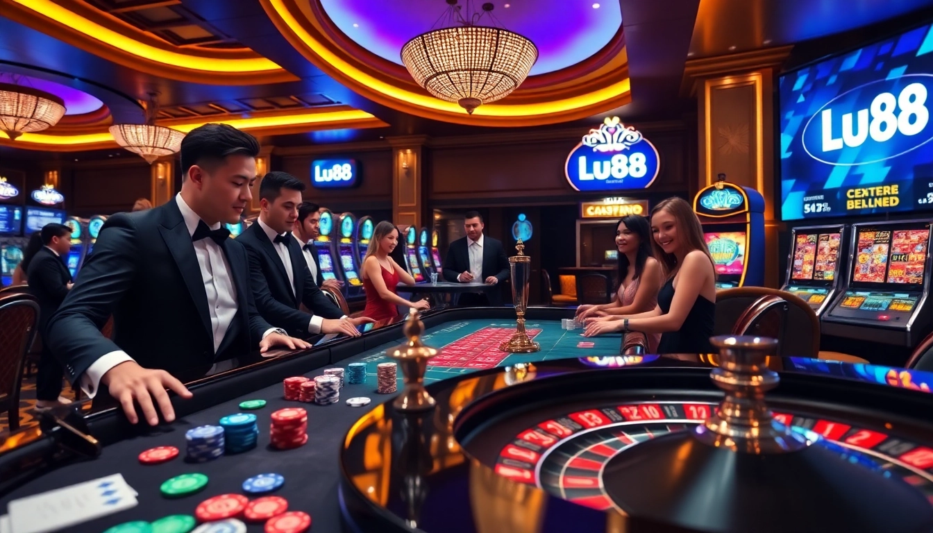 Experience the excitement of Lu88 with professional dealers and engaging gameplay.