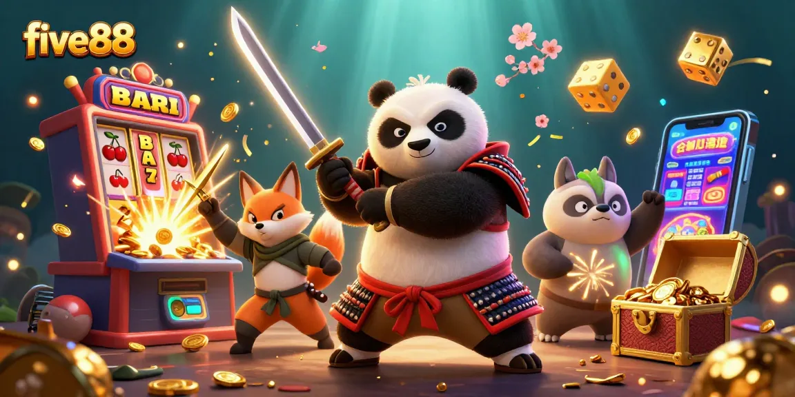 Engage with exciting five88 casino adventures featuring dynamic characters and vibrant game elements.
