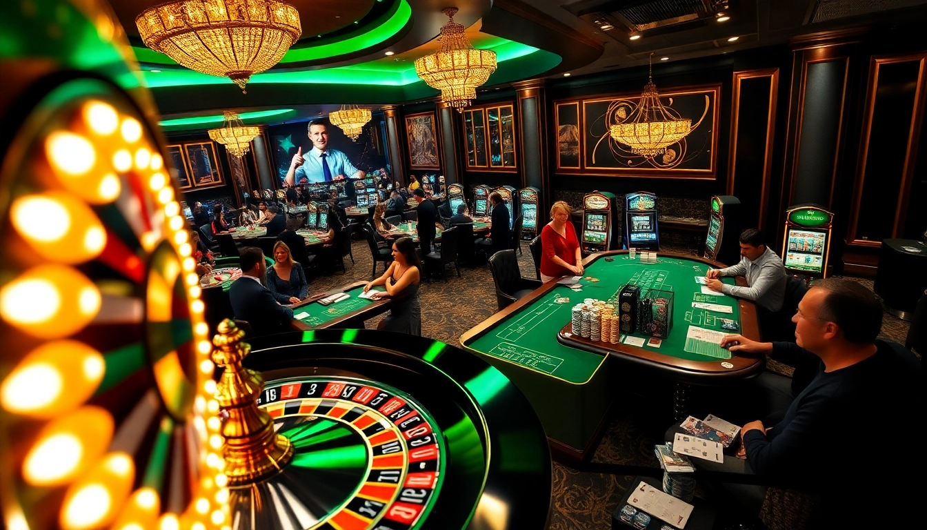 Engage in thrilling action at https://dh88.us/ with vibrant casino scenes featuring roulette, poker, and lively players.