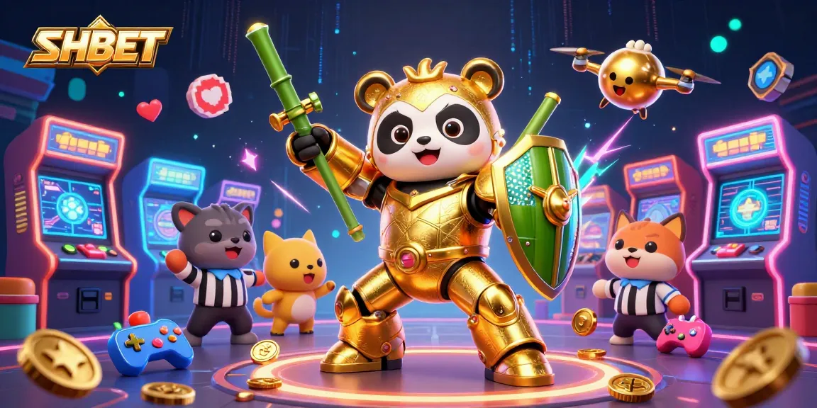Engage with SHBET's vibrant gaming universe featuring exciting 3D casino games and animations.