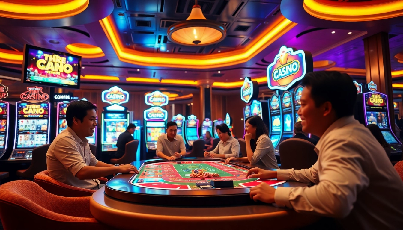 Exciting gaming experience at 69 VN 01 with diverse online games and vibrant casino atmosphere.