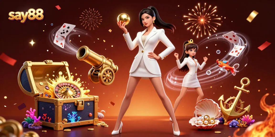 Engage with immersive gaming as say88 champions high-stakes action in a dazzling casino atmosphere.