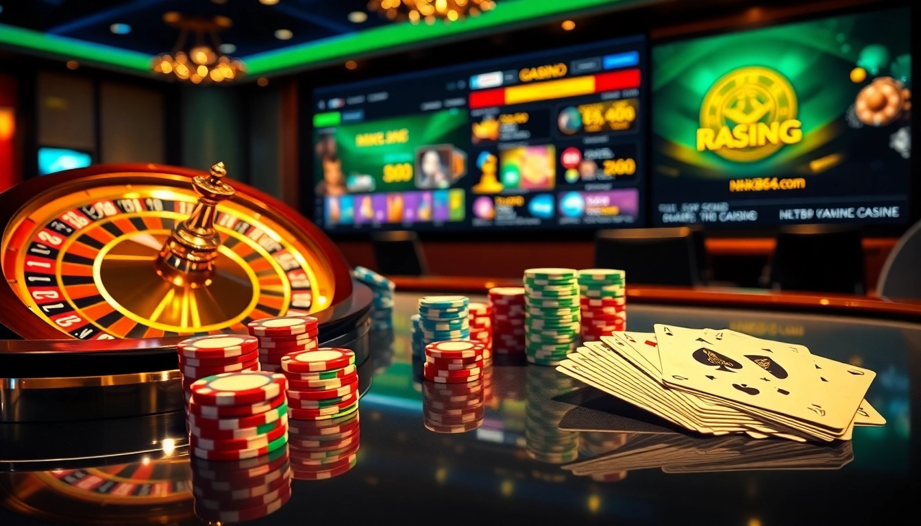 Experience the excitement of gambling at https://nk88nk.com/ with vibrant casino visuals and thrilling games.
