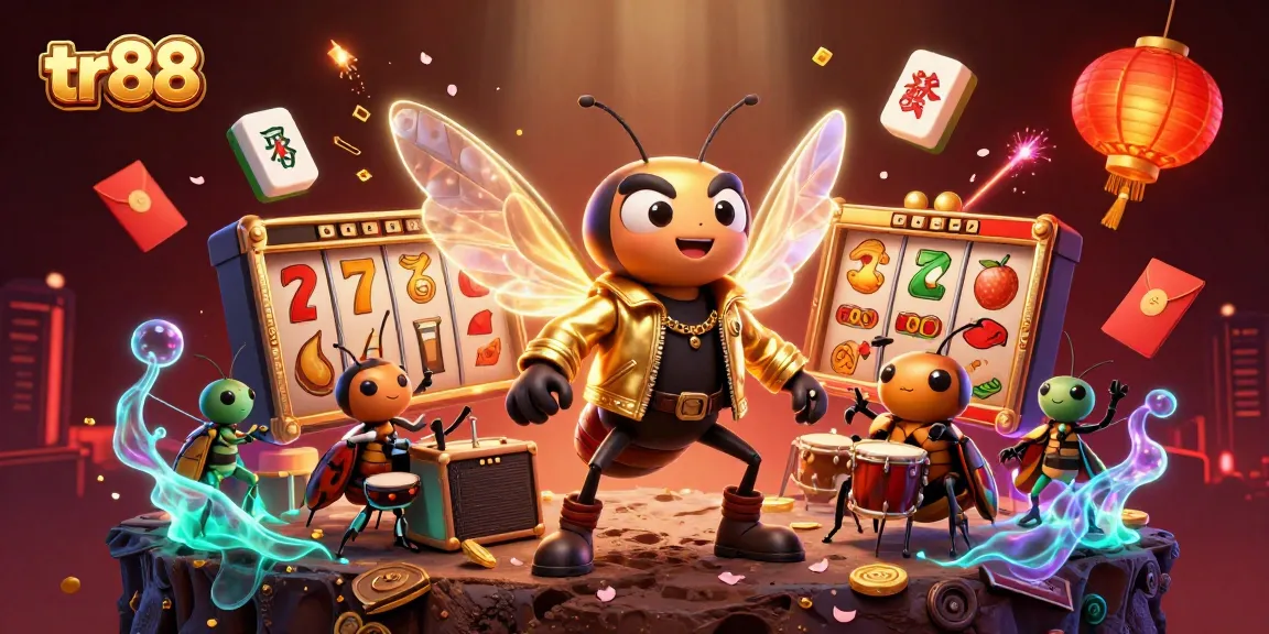 Catch the excitement of tr88 with vibrant casino characters and dynamic gaming elements.