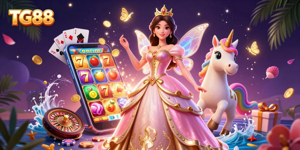 Win big at TG88 with a magical casino adventure featuring slots and a glamorous atmosphere.