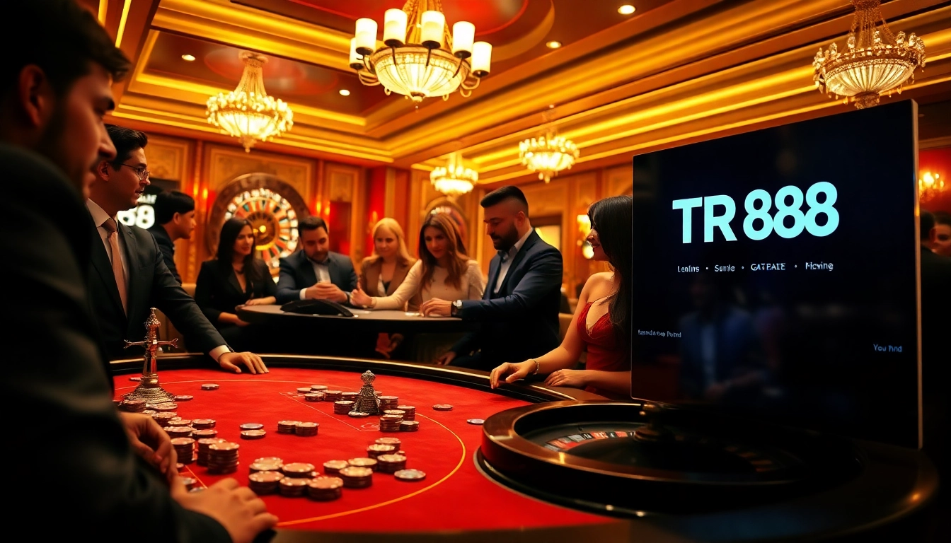 Experience thrilling gameplay at https://tr88.forum/ with vibrant poker action and luxurious casino settings.