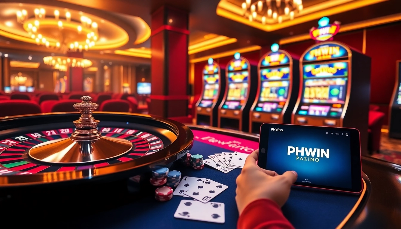 Experience the excitement of winning at PHWIN's online casino with vibrant games and superb rewards.