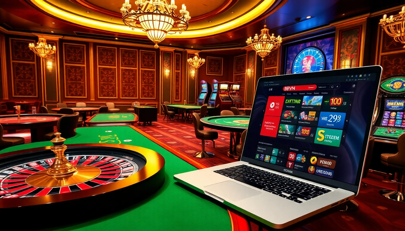 Engage in thrilling online gameplay at s8vn.press with vibrant casino tables and advanced gaming technology.
