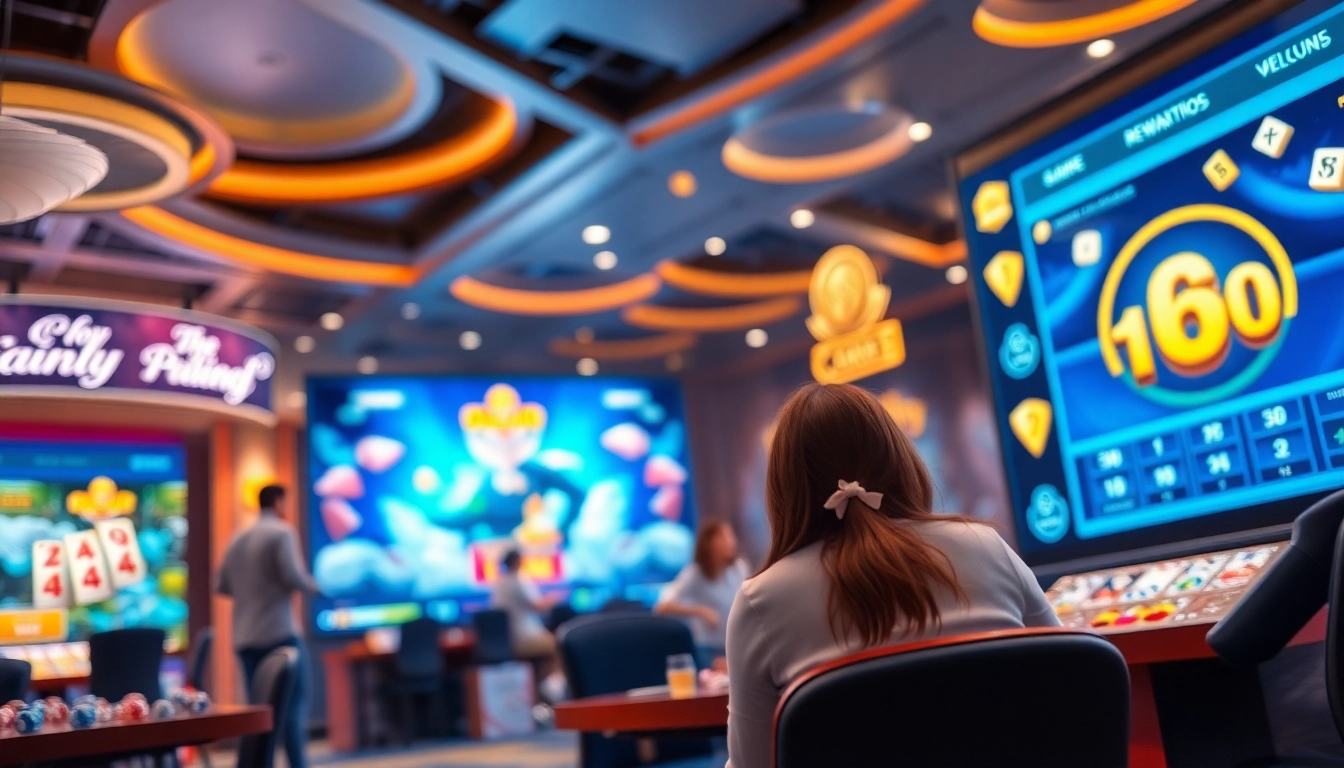 Engaging online gaming scene showcasing rikvip's diverse game offerings and rewarding experience.