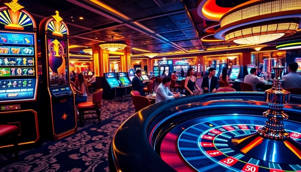 Experience the excitement of 888VI APP with luxurious gaming options, vibrant casino atmosphere.