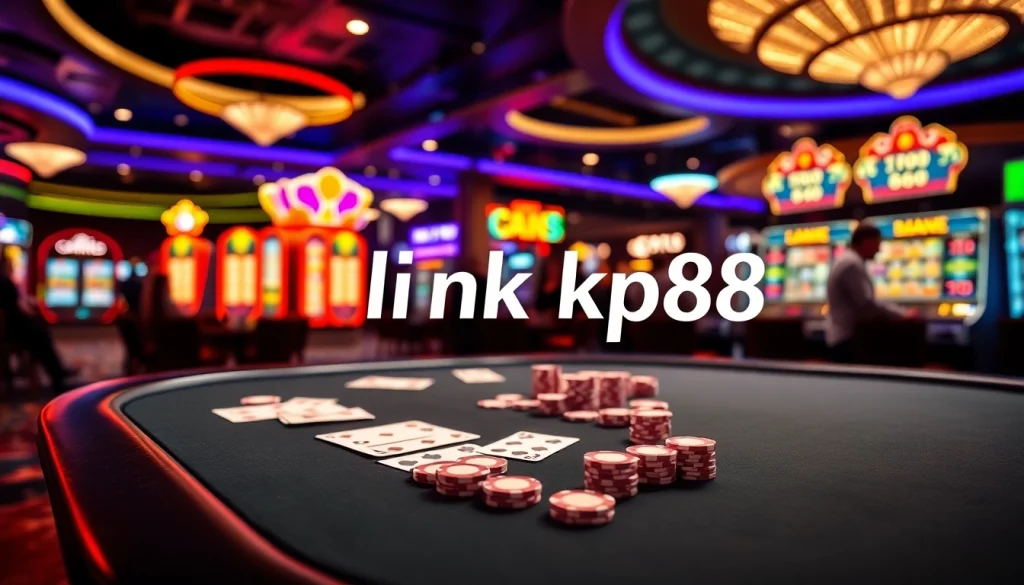 Experience the excitement of KP88 casino gaming with thrilling poker action and vibrant slots.