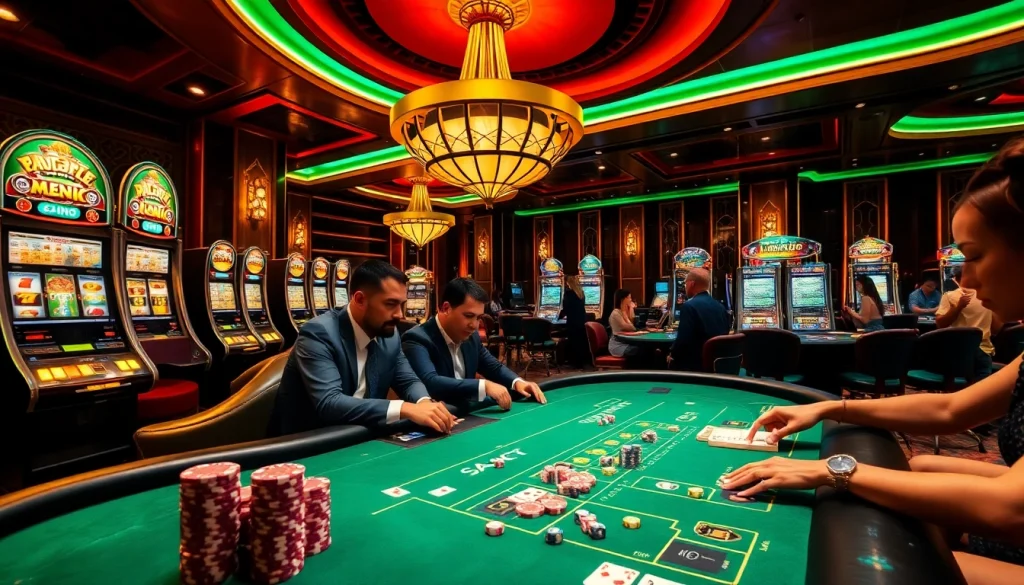 Experience luxury and excitement at the casino while tải LUCK8 with engaging games and vibrant gameplay.