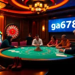 Experience high-stakes excitement at ga6789's luxurious casino with vibrant poker action and roulette.