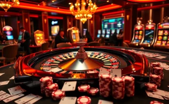 Experience high-stakes gaming at https://s666hn.com/ with vibrant casino visuals capturing excitement and luxury.