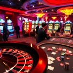 Engaging in high-stakes gameplay at https://www.jl55.club/ with vibrant casino elements.