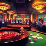 Players enjoying classic casino games and excitement at XX 88's vibrant gambling atmosphere.
