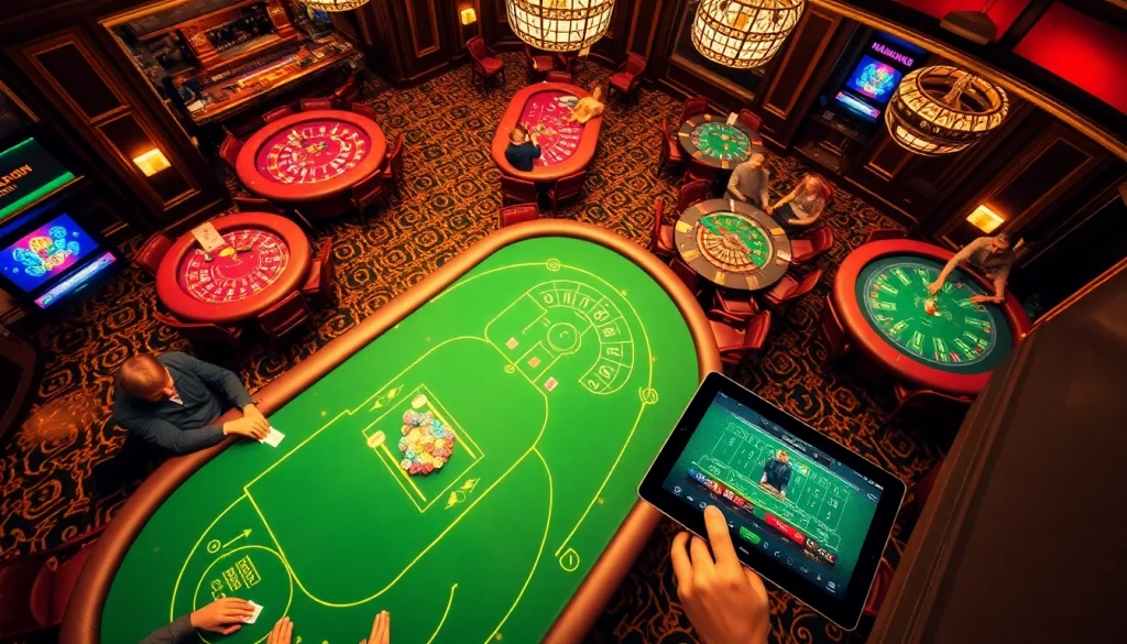 Experience the excitement of gambling at luxurious tables while watching mọt phim unfold.