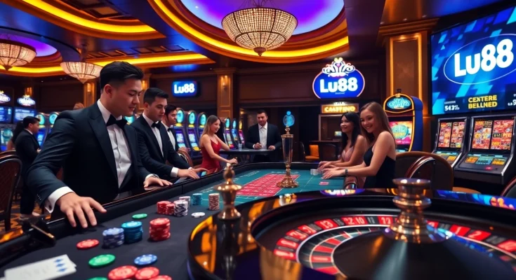 Experience the excitement of Lu88 with professional dealers and engaging gameplay.