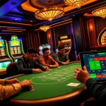 Experience the thrill of gaming at V7SB with vibrant poker tables and dynamic online interfaces.