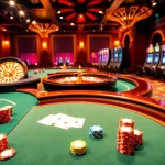 Engage in thrilling gambling at okwin with vibrant casino tables and high-stakes games.