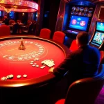 High-energy casino scene at TV88 featuring poker players and a spinning roulette wheel.