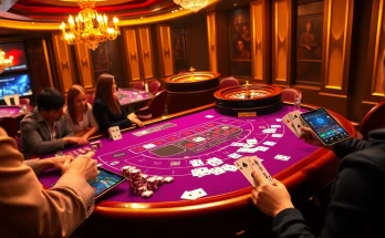 Experience the thrilling game play at nhà cái red88 featuring baccarat, poker chips, and vibrant casino atmosphere.