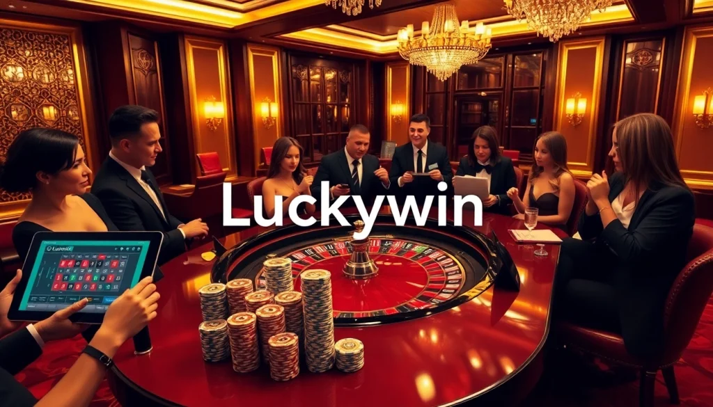 Experience thrilling bets and chances to win big on Luckywin at an elegant casino.