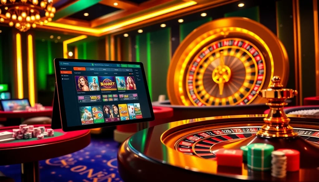 Experience the thrills of luckywin in a vibrant online casino environment.