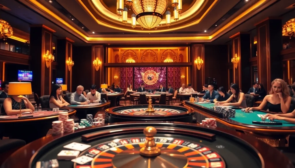 Witness the excitement of gaming with vibrant scenes showcasing nét truyện in thrilling casino atmospheres.