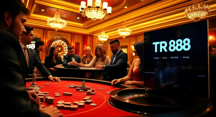 Experience thrilling gameplay at https://tr88.forum/ with vibrant poker action and luxurious casino settings.