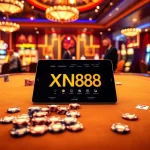 Engaging in thrilling gameplay while tải game xn88 at a luxurious casino.
