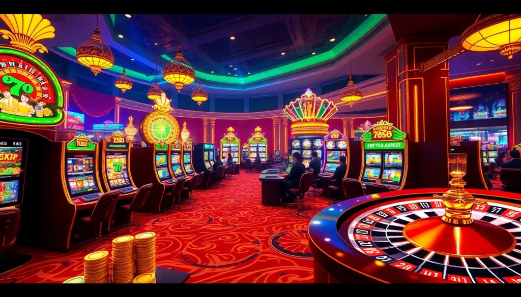 Engage in high-stakes gaming at trang chủ xx88 with stunning visuals of casino excitement.
