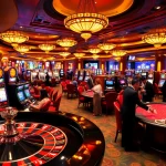 Experience the thrill of gambling at rikbet with luxurious tables and vibrant slot machines.