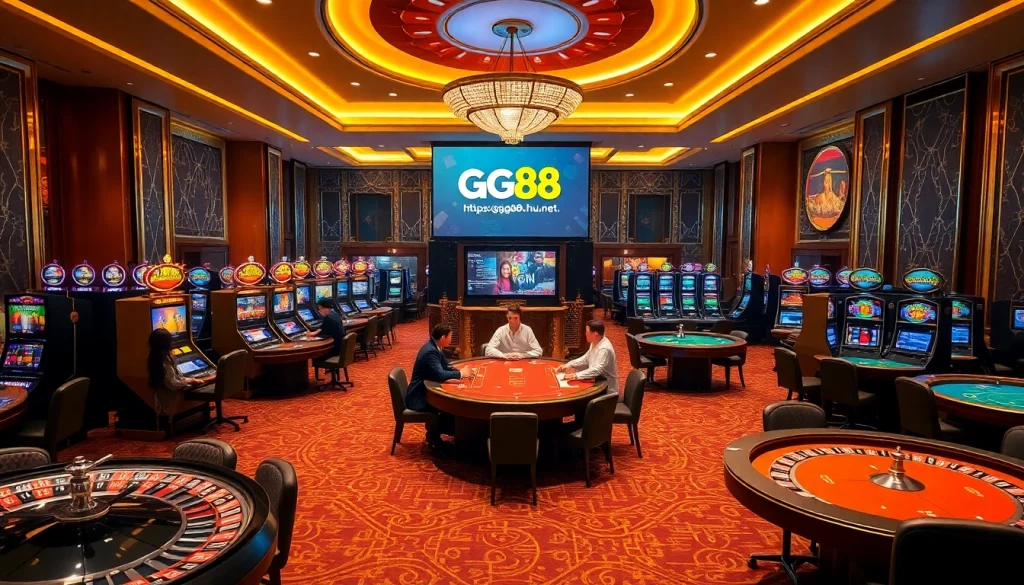 Experience the thrill of gaming at https://gg88.hu.net/ with players enjoying poker and roulette.