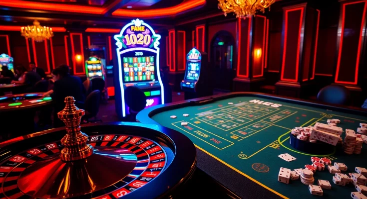 Engage in thrilling gameplay at the hidden wiki 2026 casino, featuring vibrant roulette and slot machines.