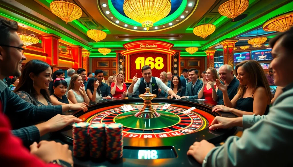 Experience the thrill of winning at f168 with immersive casino games and vibrant atmosphere.